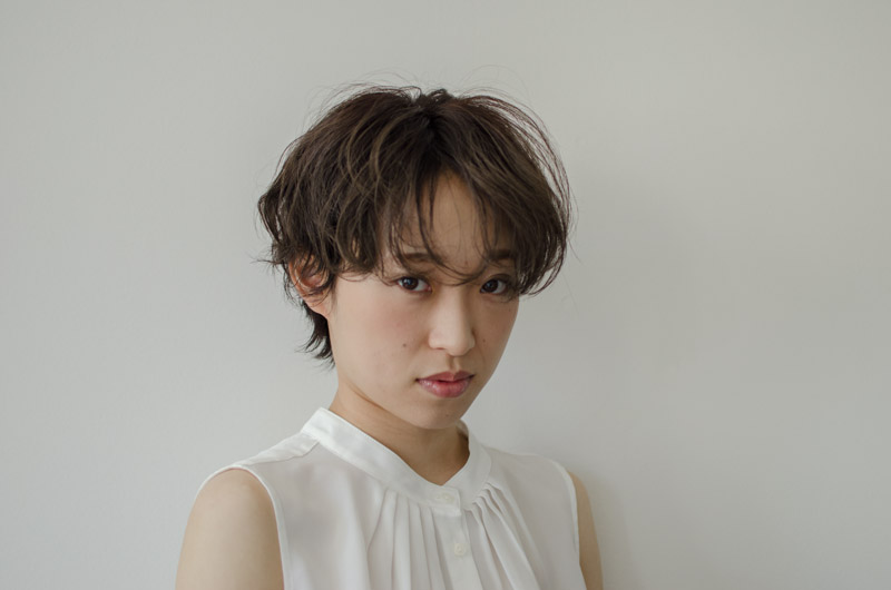 お洒落ショートの髪型 ヘアスタイル ヘアドレ