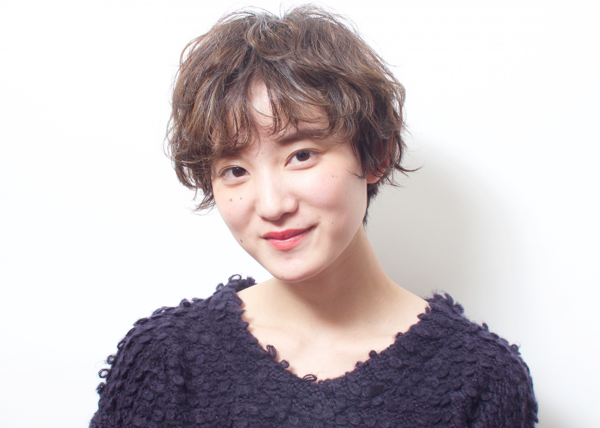 無造作ショートボブの髪型 ヘアスタイル ヘアドレ